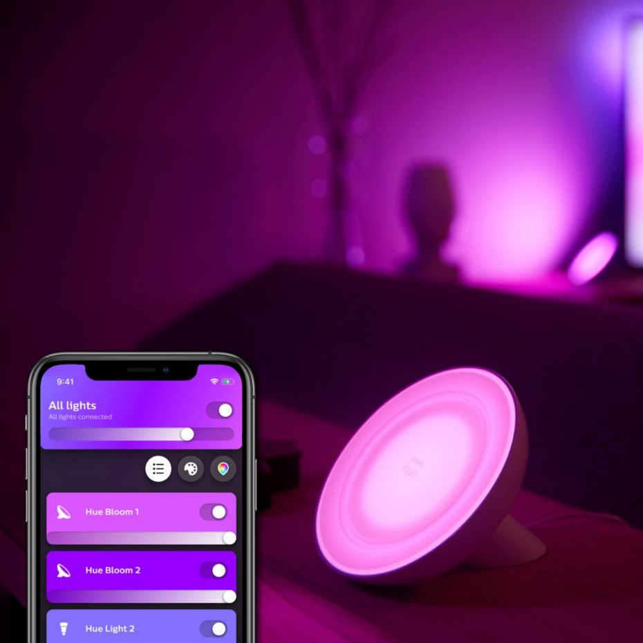 Lampe connectée Bloom White&Color Ambiance