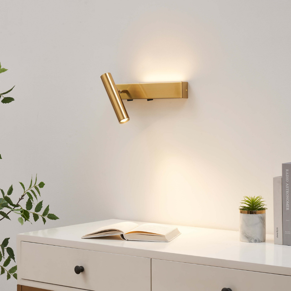 Applique LED en laiton gauche - LODVI