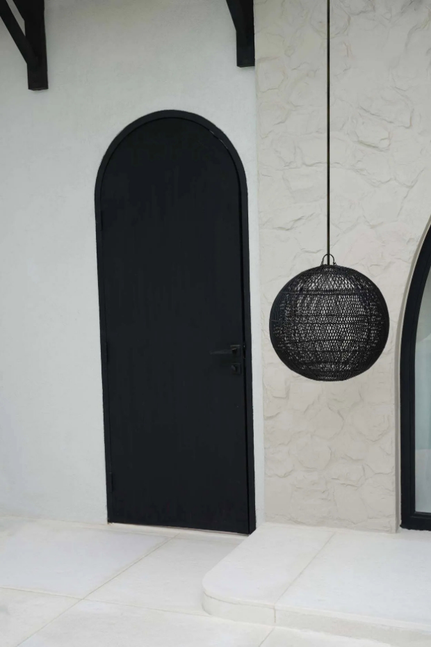 Suspension en rotin BUBBLE