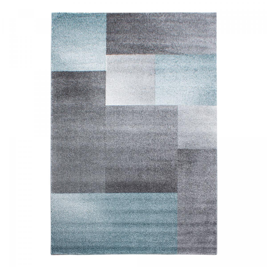 Tapis salon et chambre tissé motif géométrique KARLUK