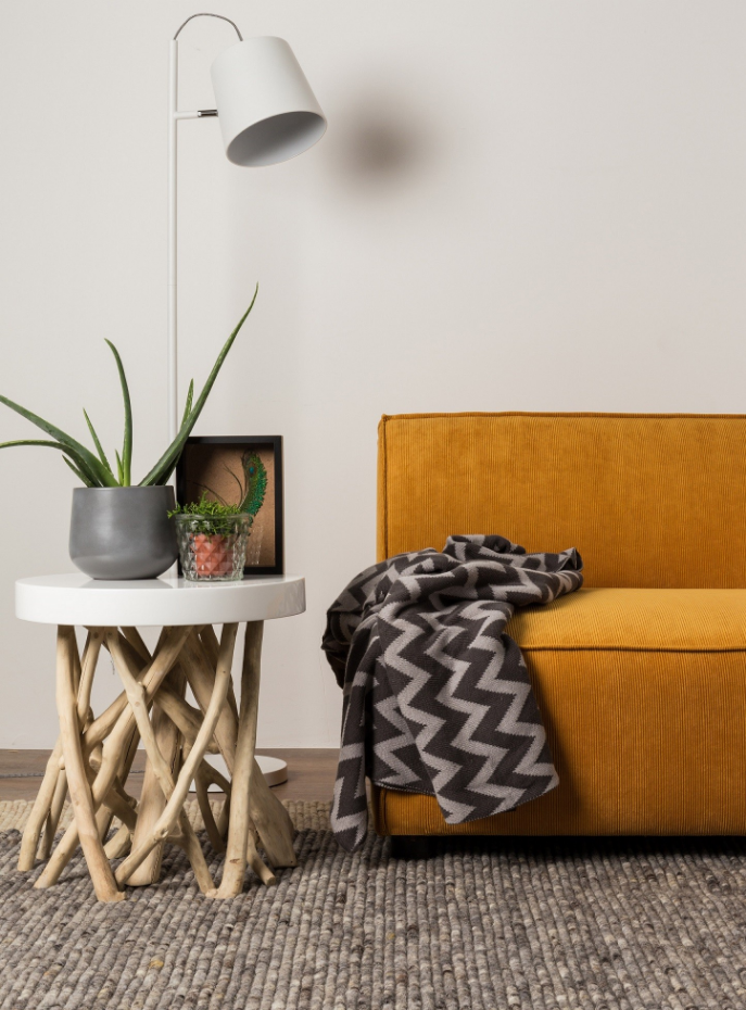 Lampadaire design en métal industriel, BUCKLE HEAD