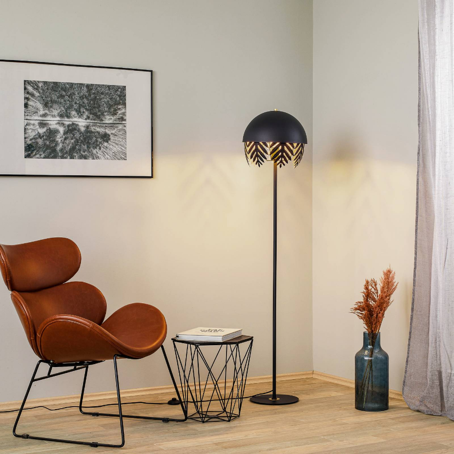 Lampadaire en métal design, Aparas