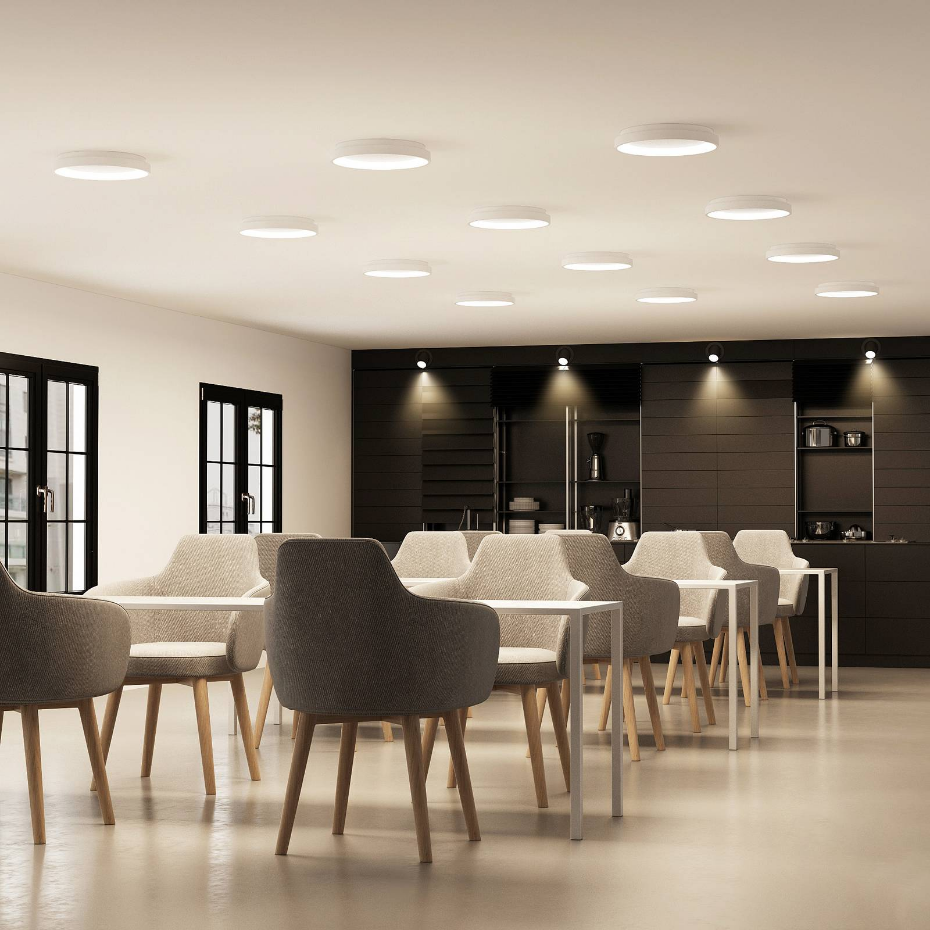 Plafonnier en métal moderneLED, Vivy