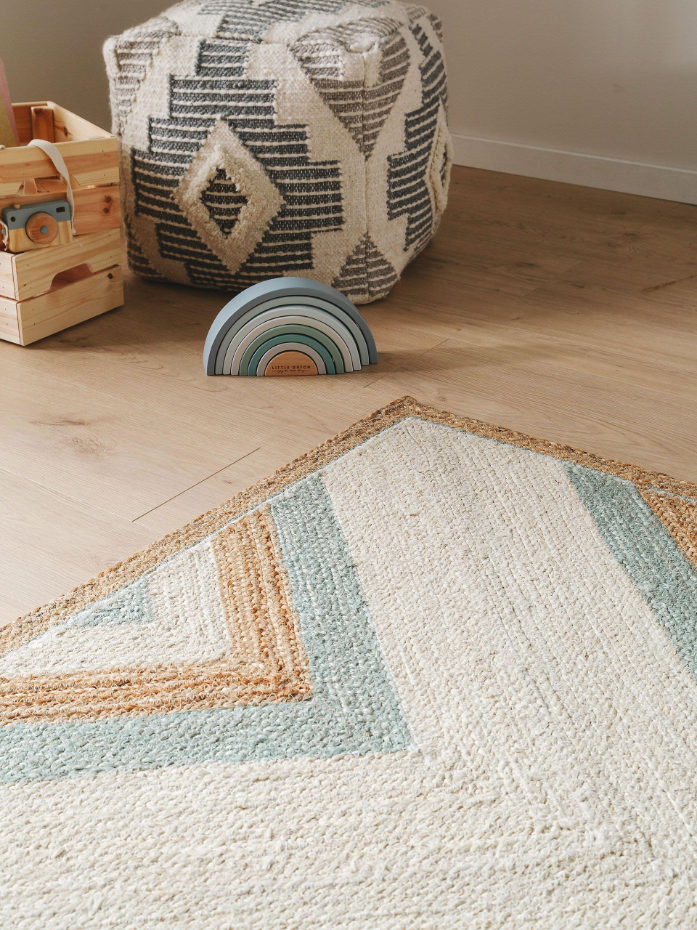 Tapis enfant tissé main FRIEDA