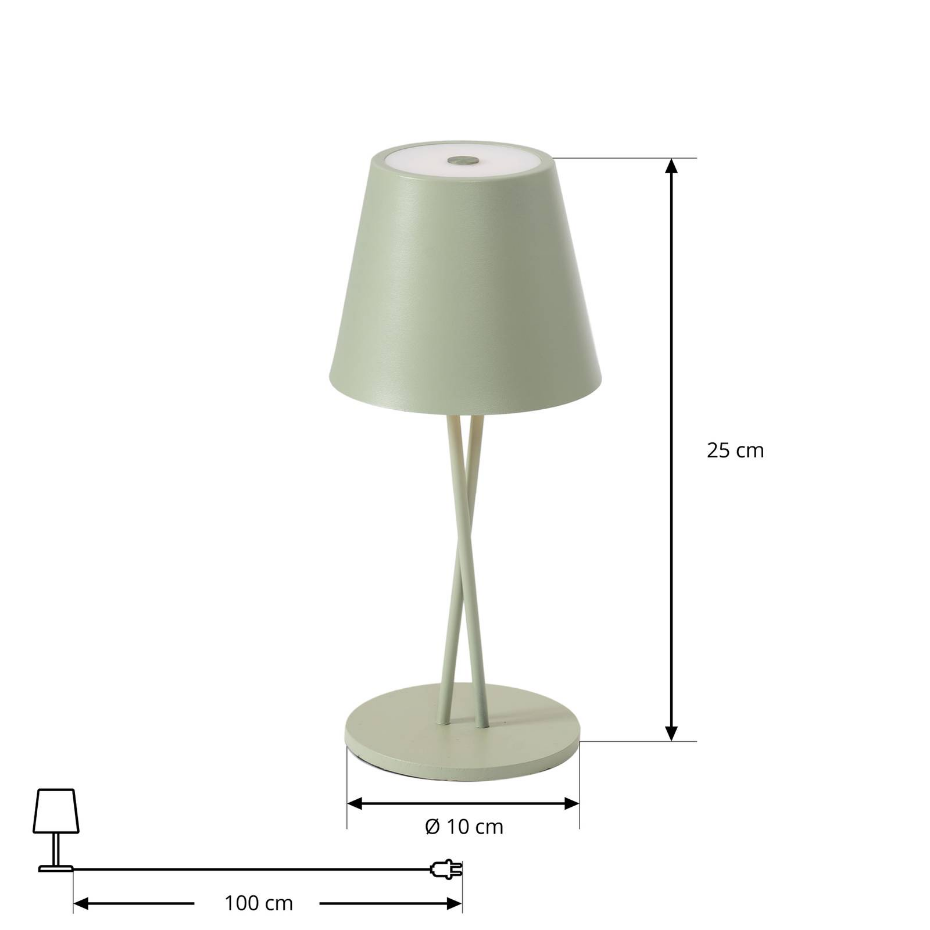 Luminaire de terrasse en métal moderneLED