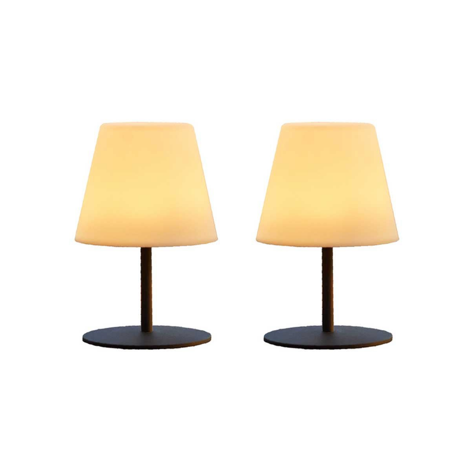 2 Lampe de table sans fil TWINS H16CM