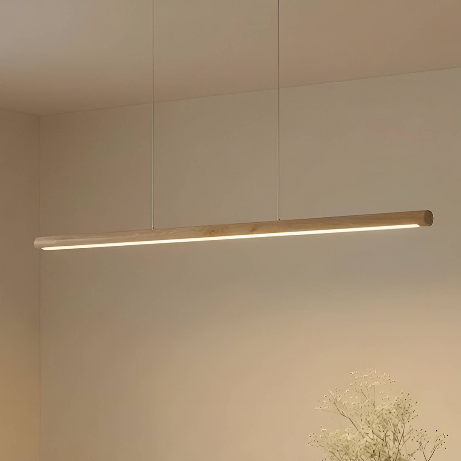 Suspension en bois moderneLED, Maruta