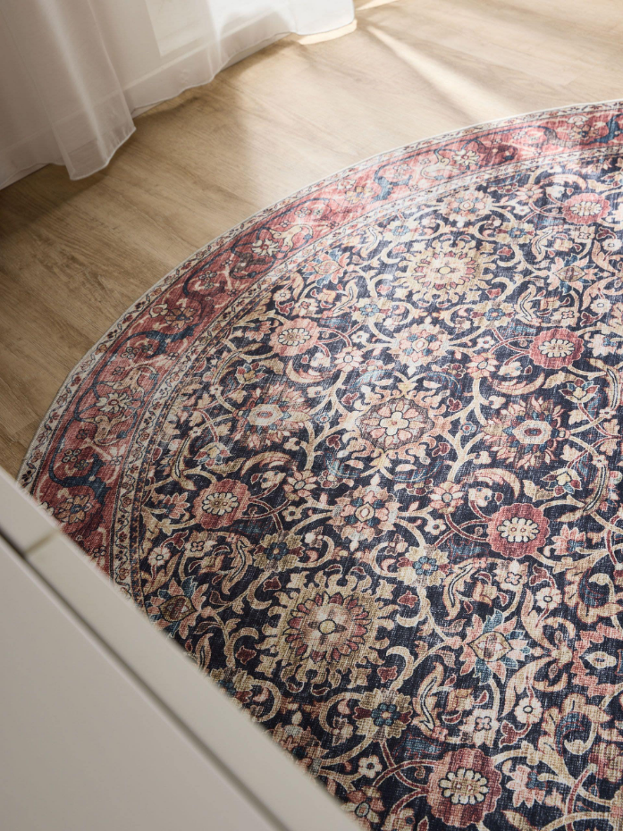 Tapis rond lavables GEORGE