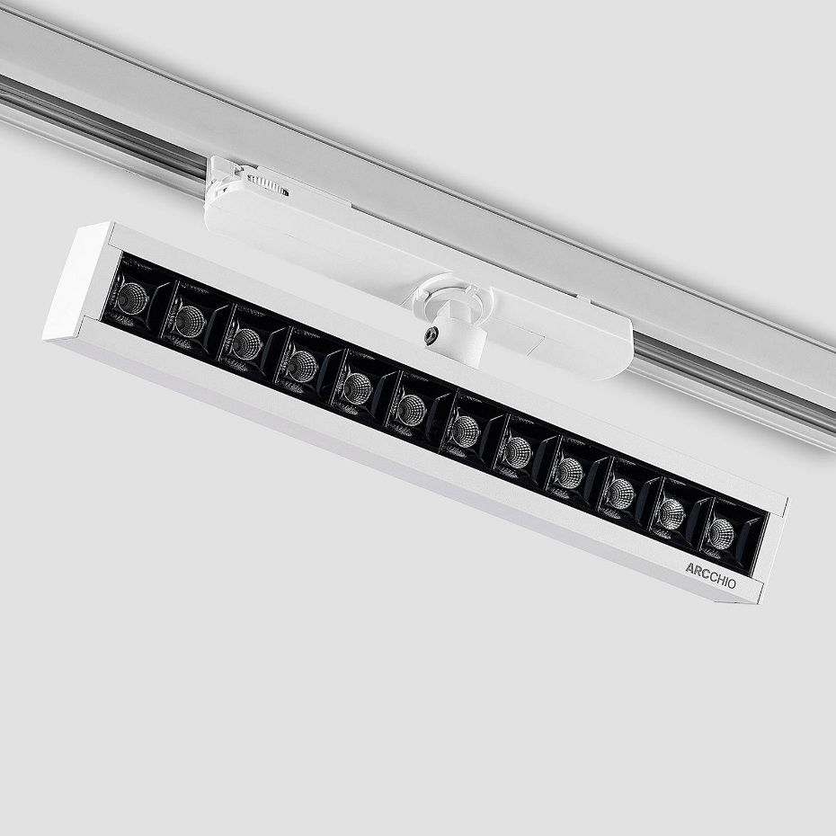 Projecteur pour rail électrique en aluminiumLED