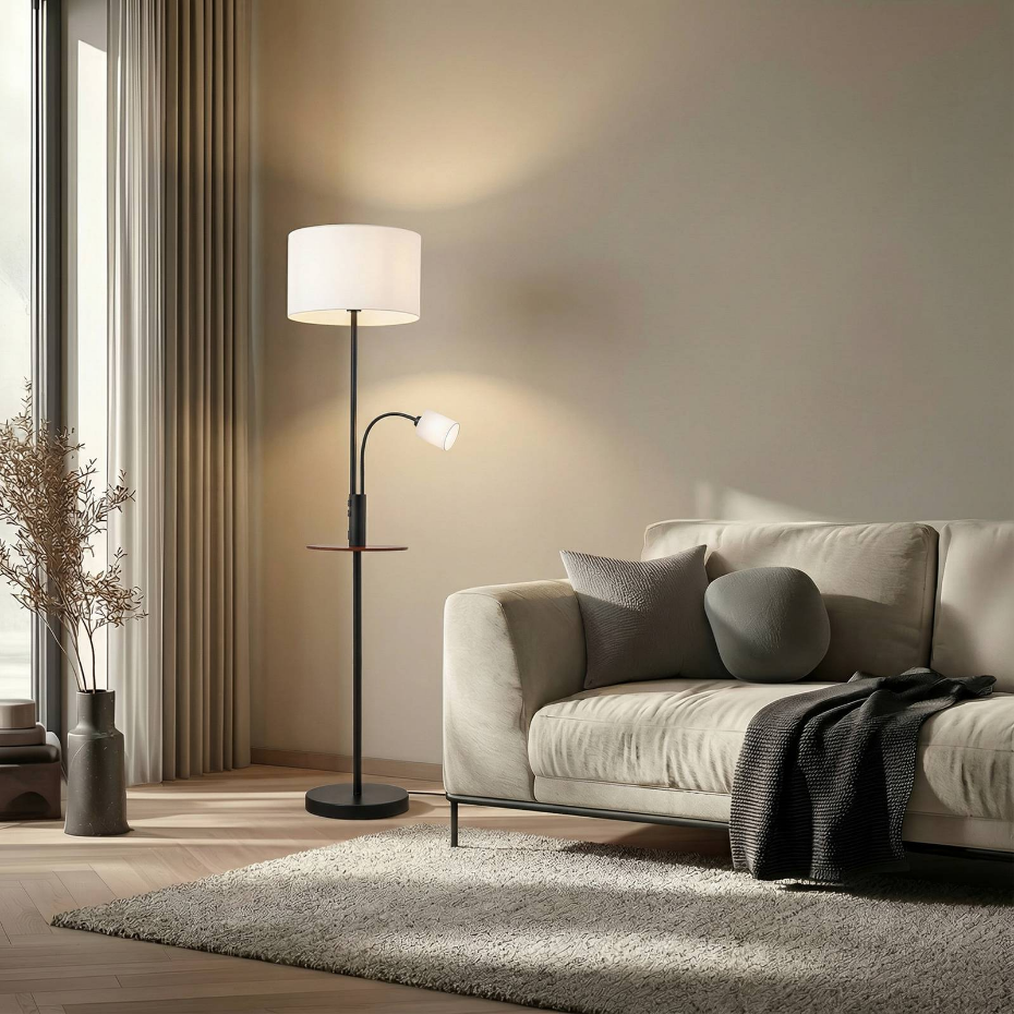 Lampadaire en métal moderne, Aovan