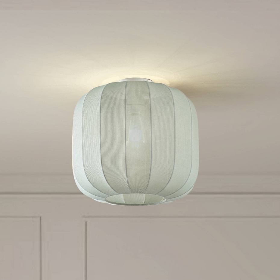 Plafonnier en textile scandinave, Helin