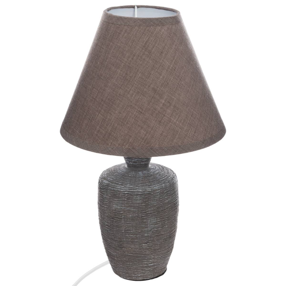 Lampe de chevet grès texture artisanale BALVY
