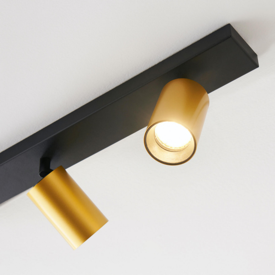 Plafonnier à 4 Spots Orientables - LEWIS