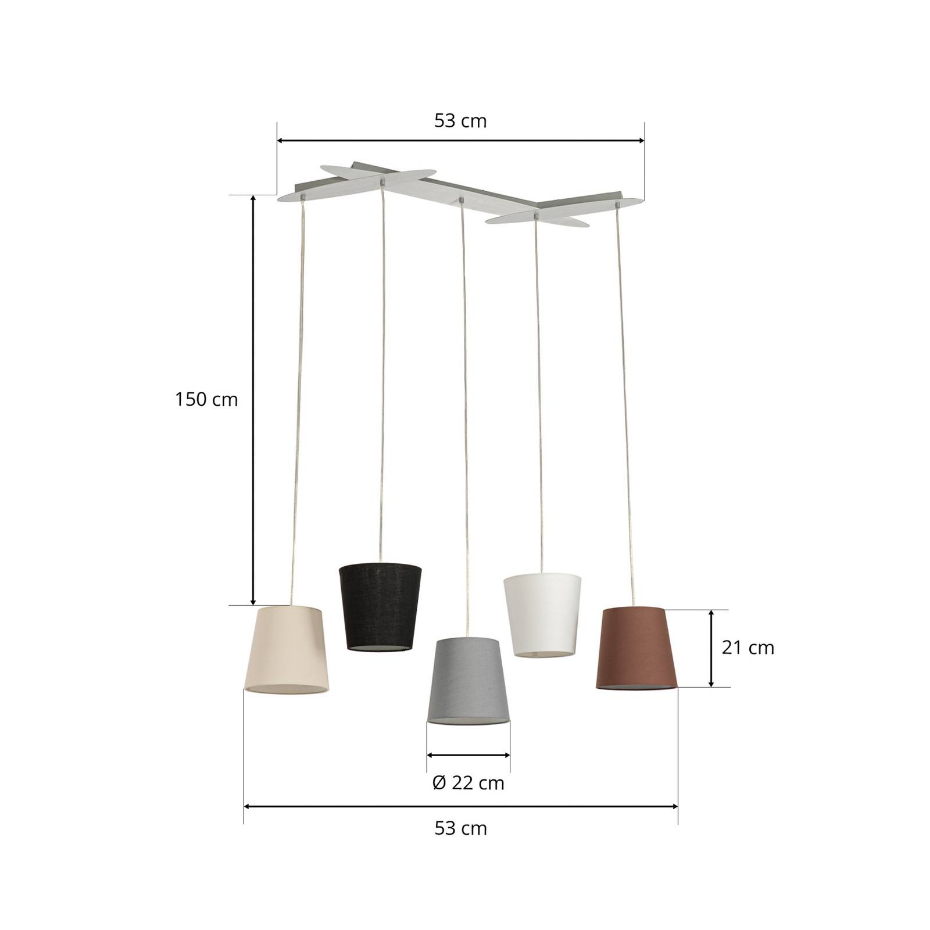 Suspension en textile jeunes, Thamila