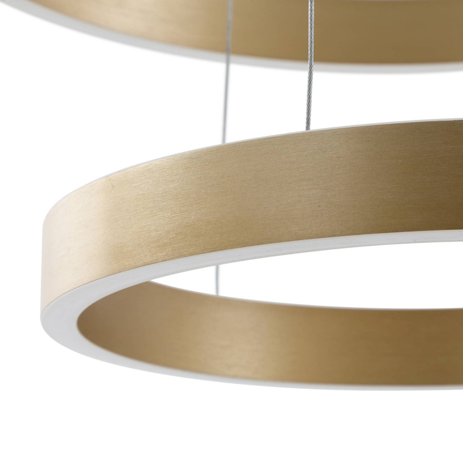 Suspension connectée en aluminium moderneLED