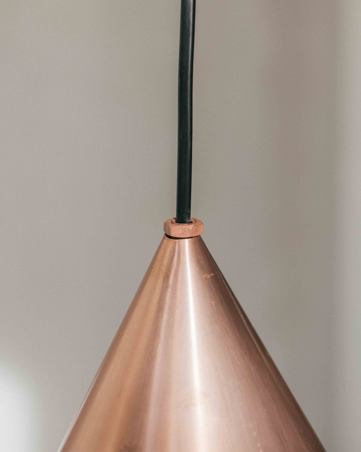 Lampe suspendue avec écran en fer - REMEI
