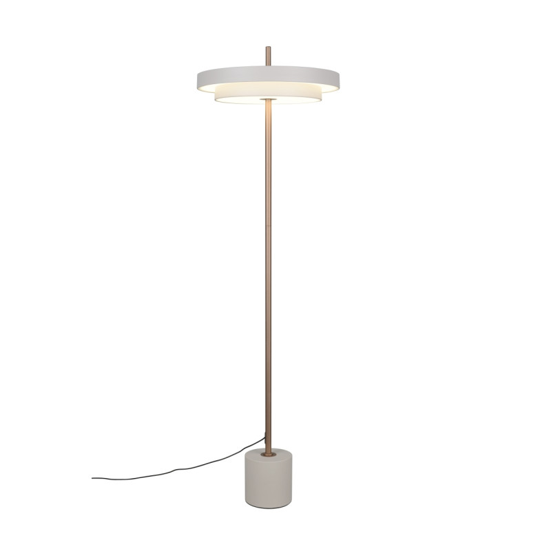 Lampadaire design en métal vintage, KEATON