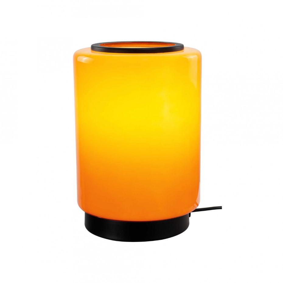 Lampe à poser en verre & métal, TEORA
