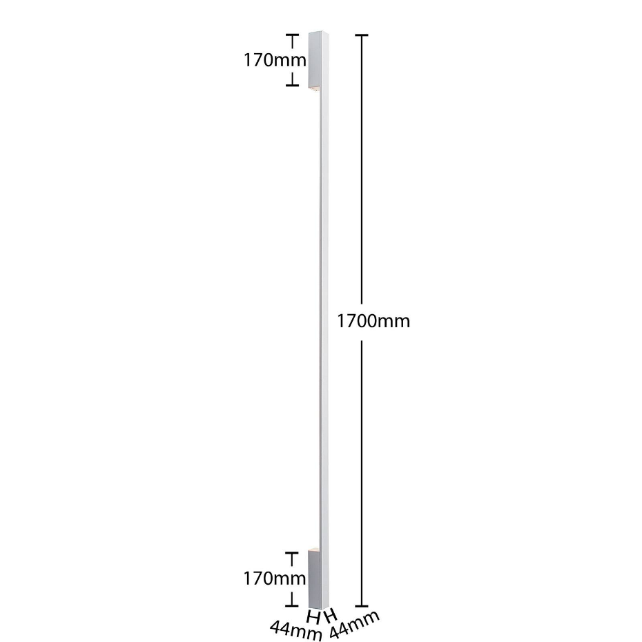 Applique en aluminium moderneLED, Ivano