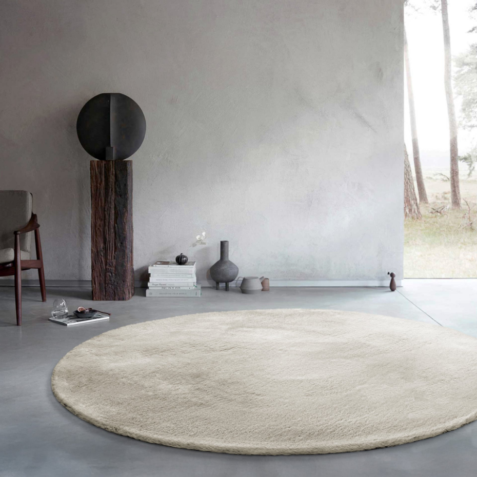 Tapis doux sensation peau de lapin ,  ANNA