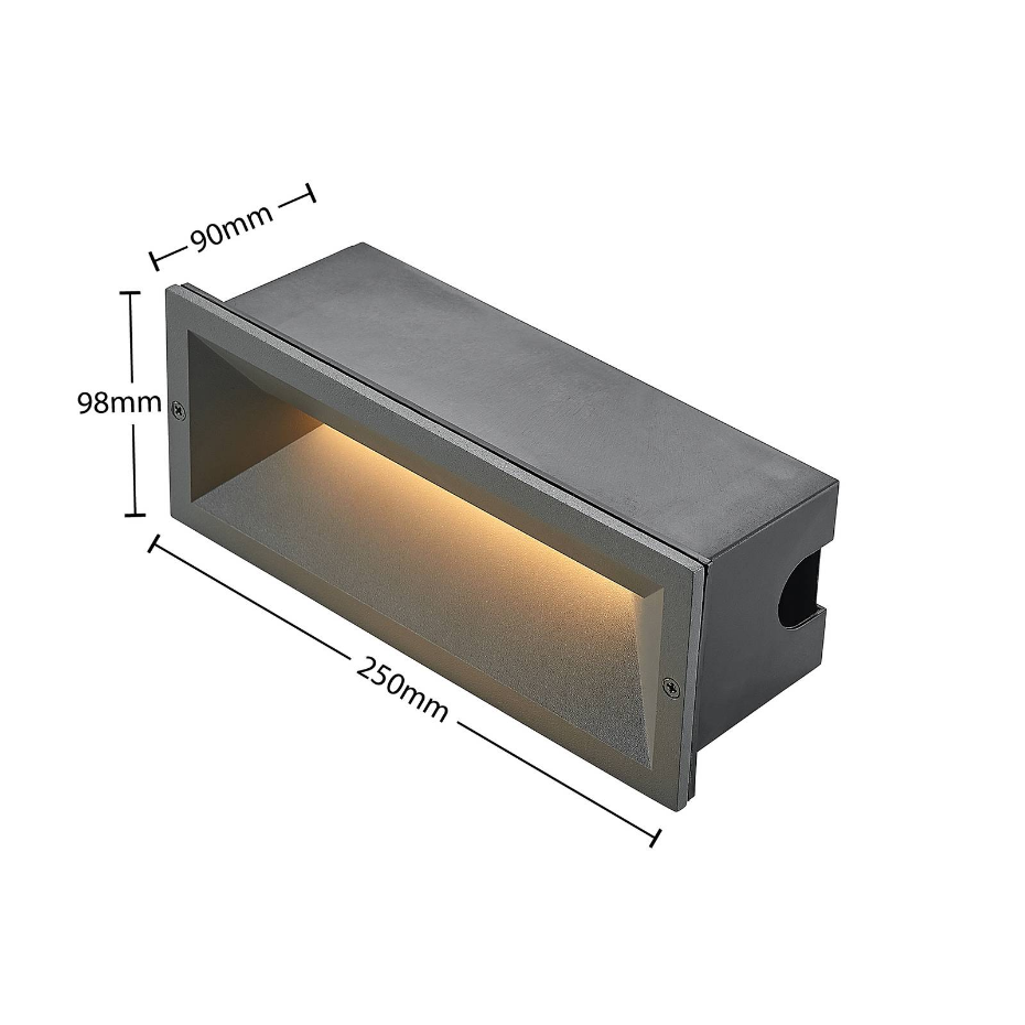 Applique extérieure en aluminium moderneLED