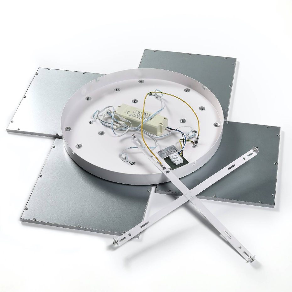 Plafonnier en aluminium moderneLED, Ilira