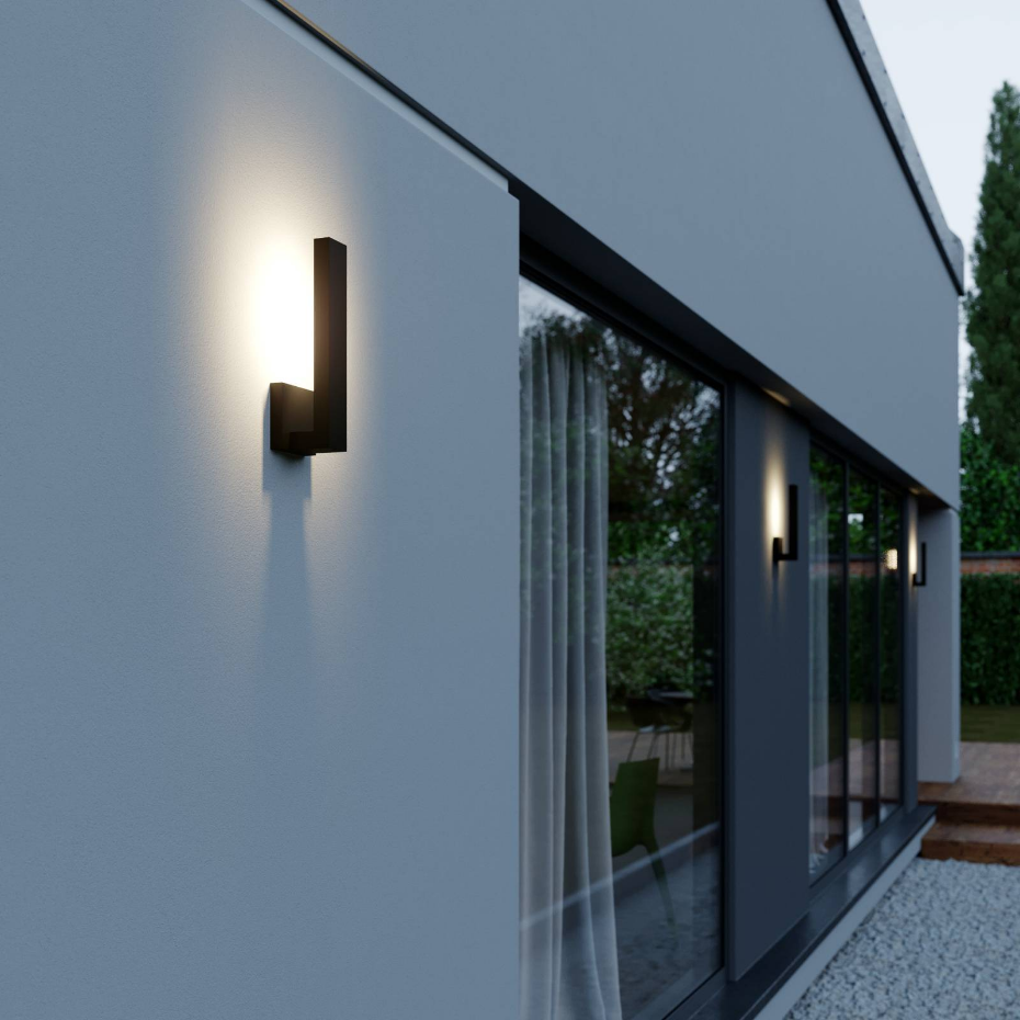 Applique extérieure en aluminium moderneLED