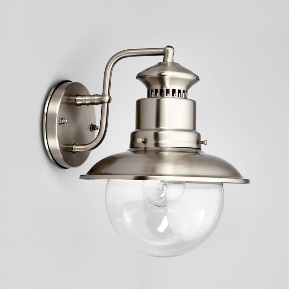 Applique extérieure en inox moderne
