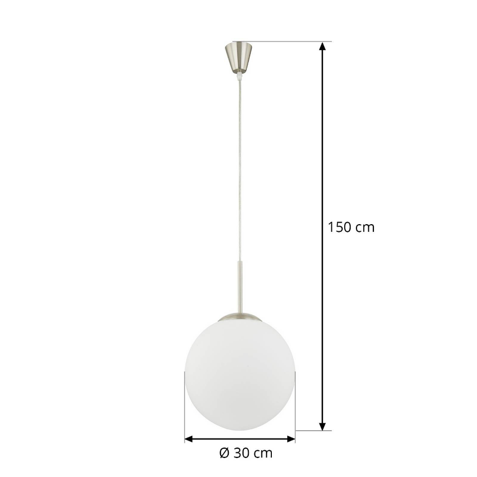 Suspension en verre moderne, Rhona