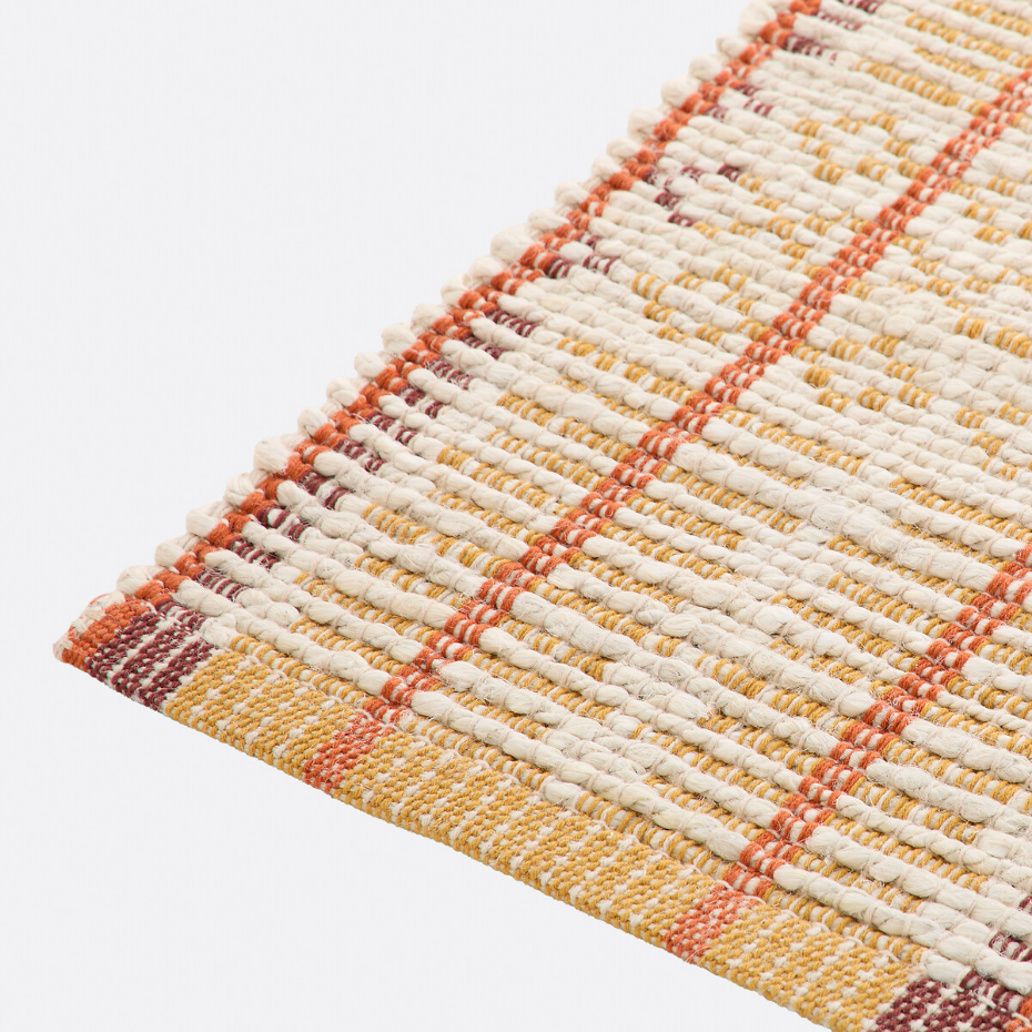 Tapis en 71% jute, motifs lignes, TRENZA