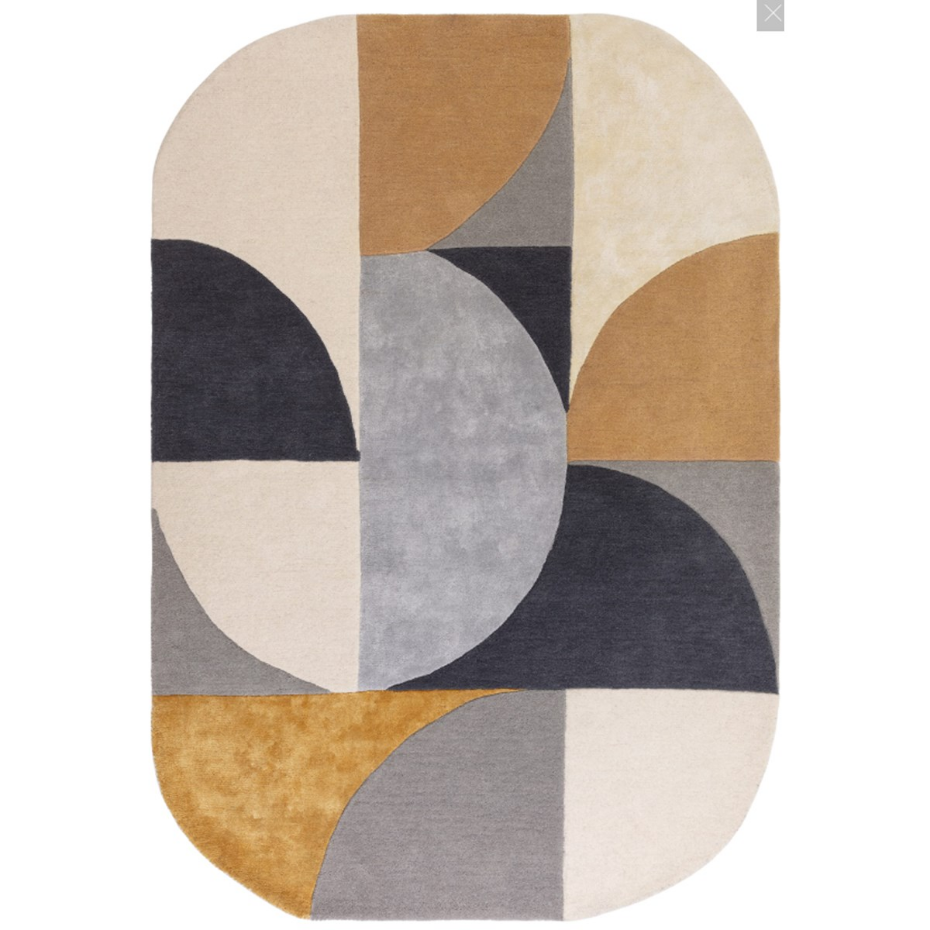 Tapis salon et chambre moderne en laine LAVO