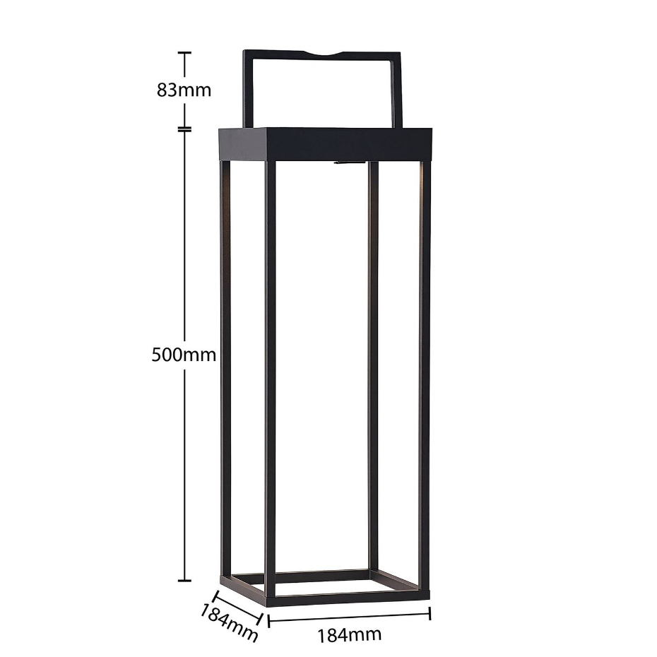 Lampe solaire en aluminium moderneLED, Lynzy