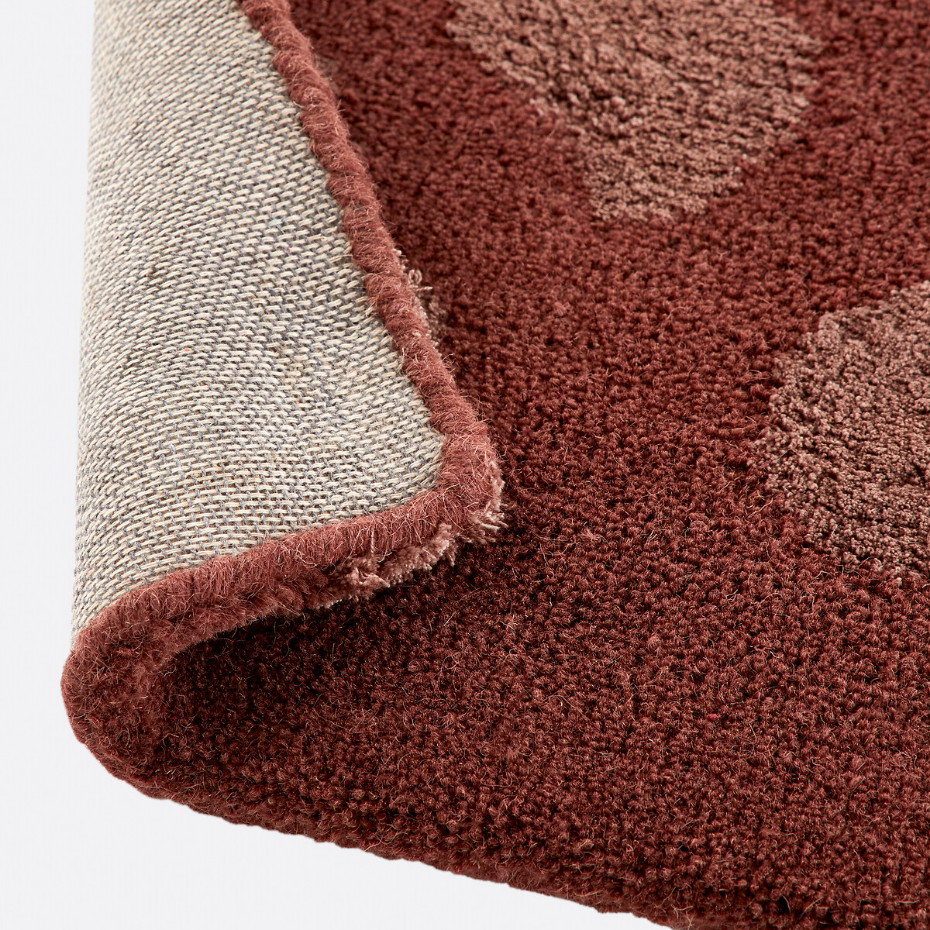 Tapis en 65% laine, motif léopard, THELMA
