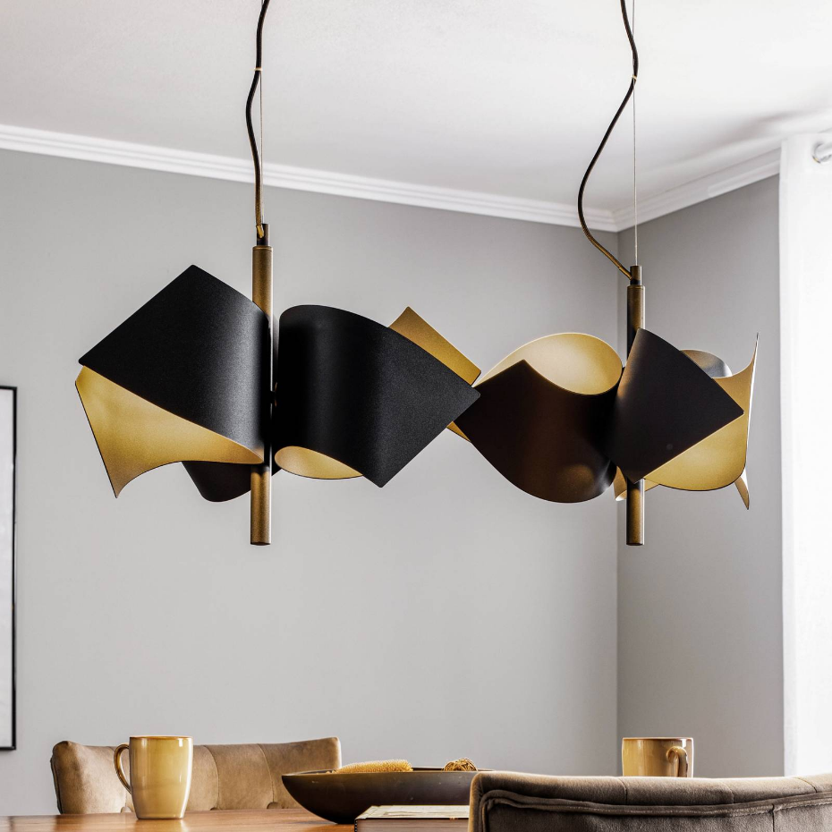 Suspension en métal design, Imron