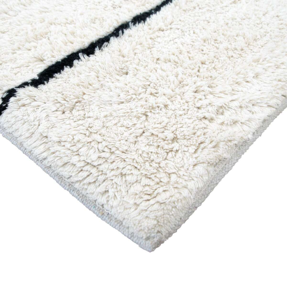 Tapis salon lavable berbère en coton  ATLAS - style bohème