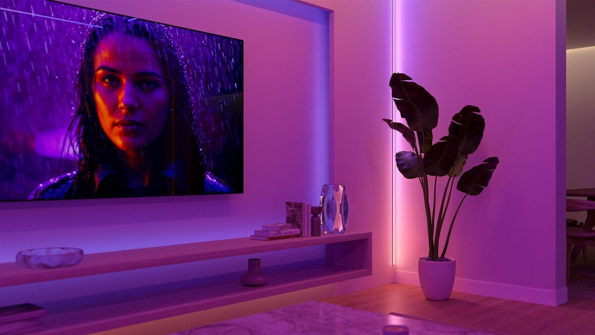 Bandeau LED Hue OmniGlow strip light 3m EMEA