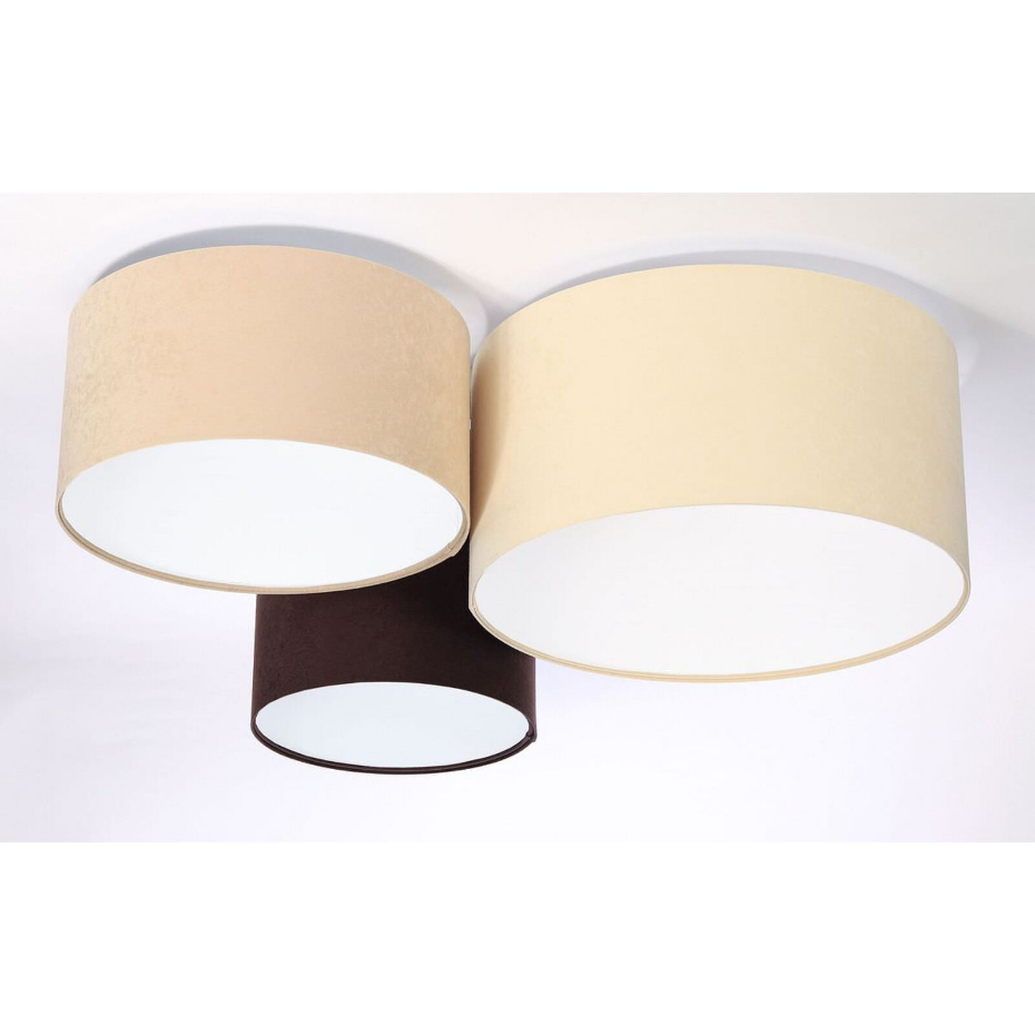 Plafonnier en tissu Trio
