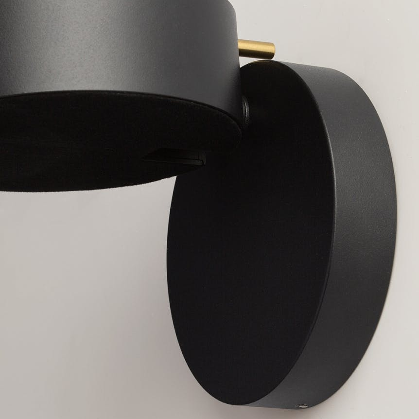 Applique murale à LED design rond MESA