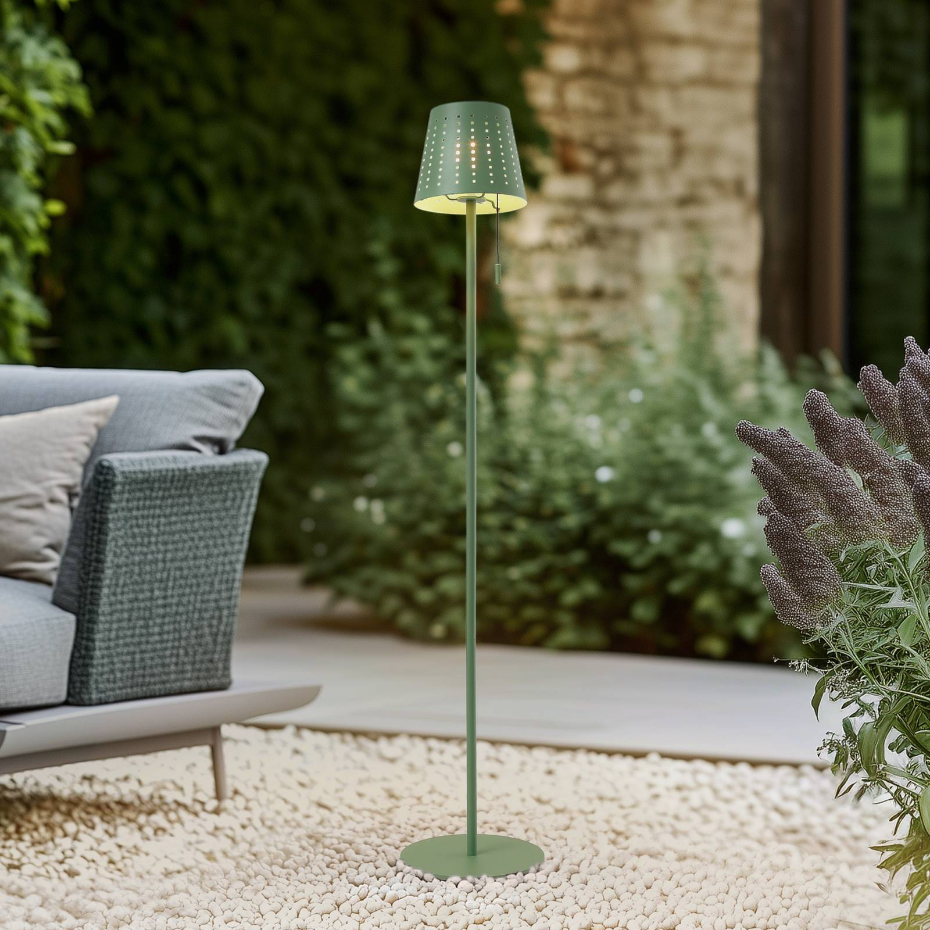 Lampe solaire en métalLED, Hilario