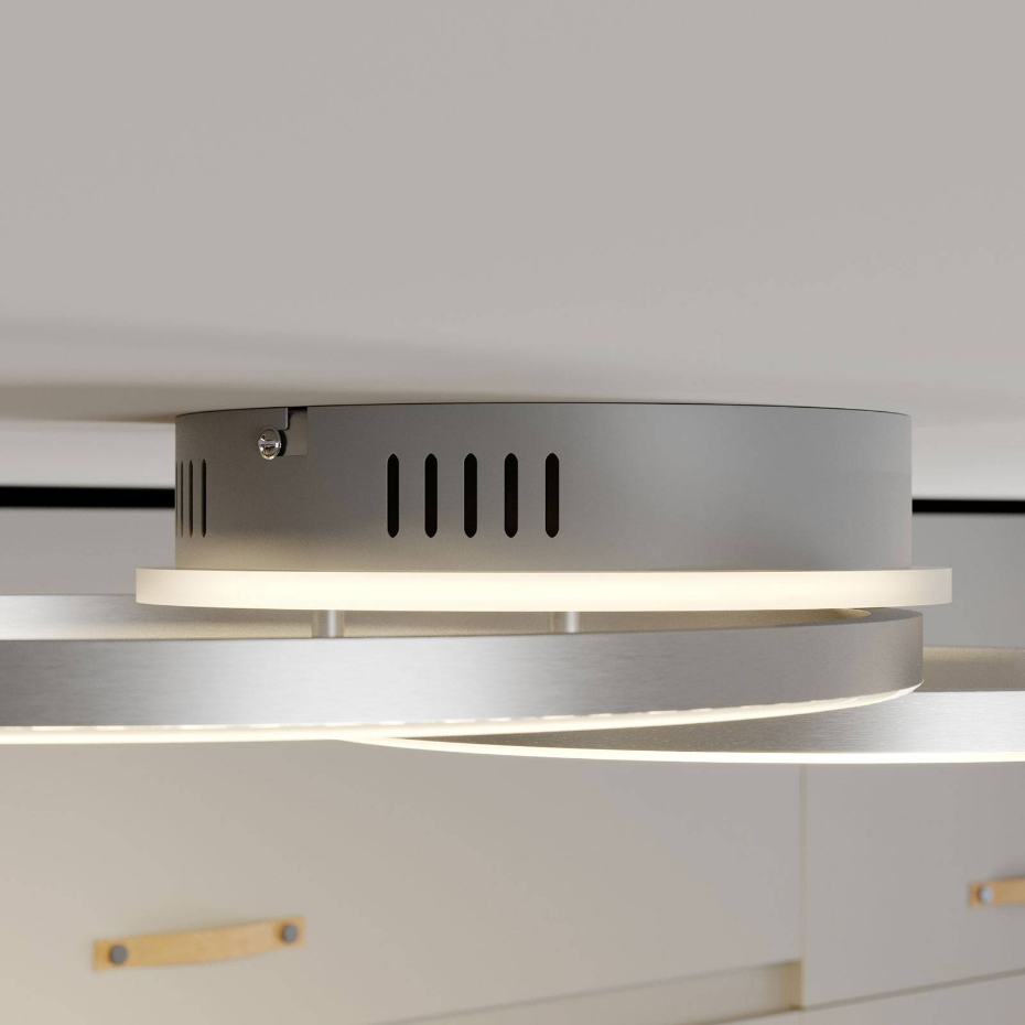 Plafonnier connecté en aluminium moderneLED