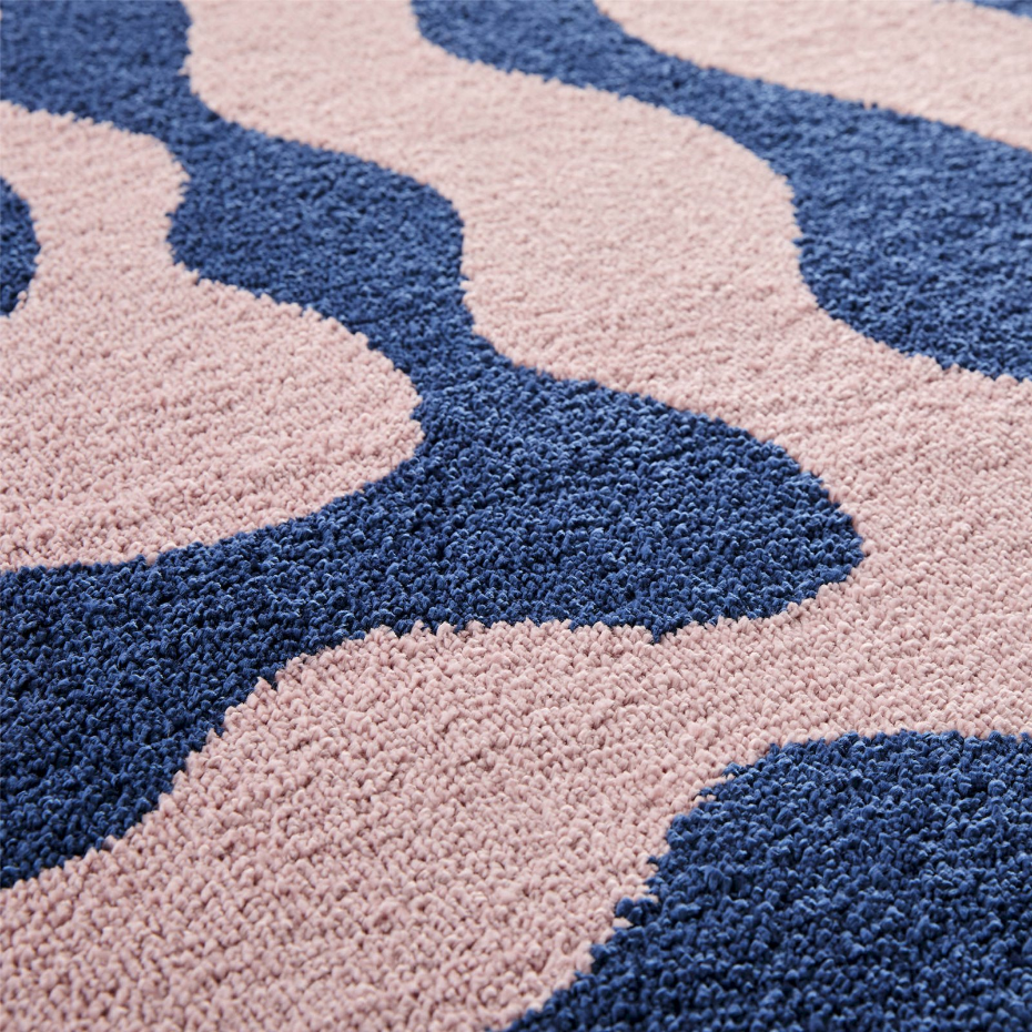 Tapis rectangulaire en polypropylène GROOVY