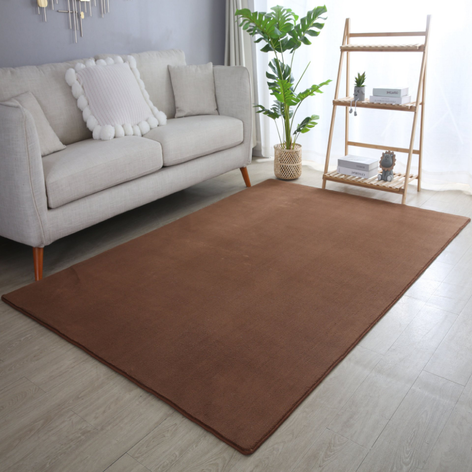 Tapis de salon uni MOSCOU