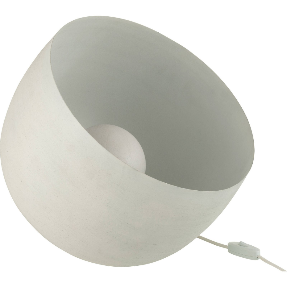 Lampe de chevet en métal forme ronde