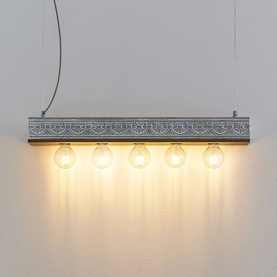 Suspension en bois vintage, Mella