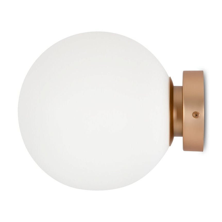 Applique murale 1 globe en verre 20 cm DELTONA