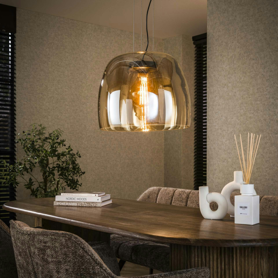Suspension cloche en verre NIAGARA