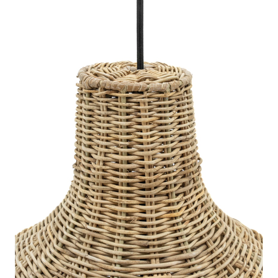 Abat-jour suspension boule en poelet