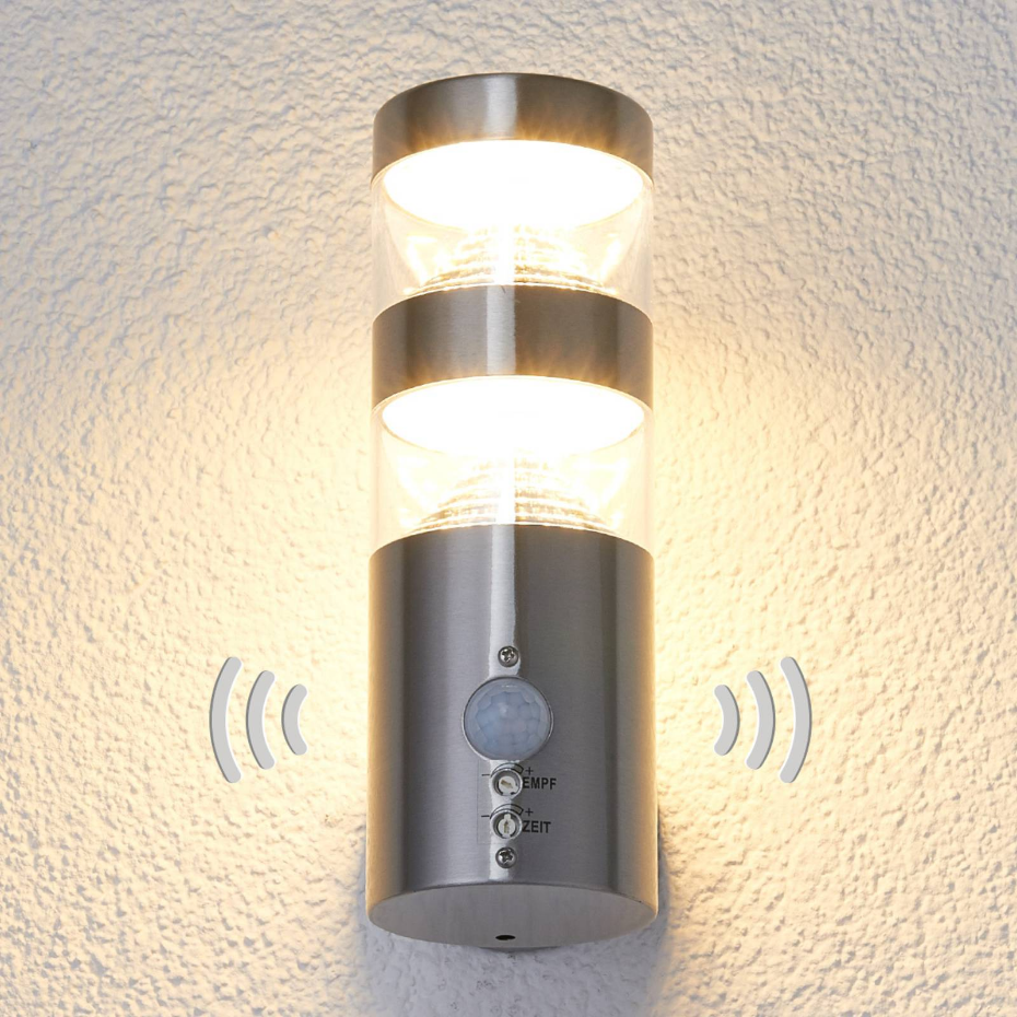 Applique extérieure en inox moderneLED