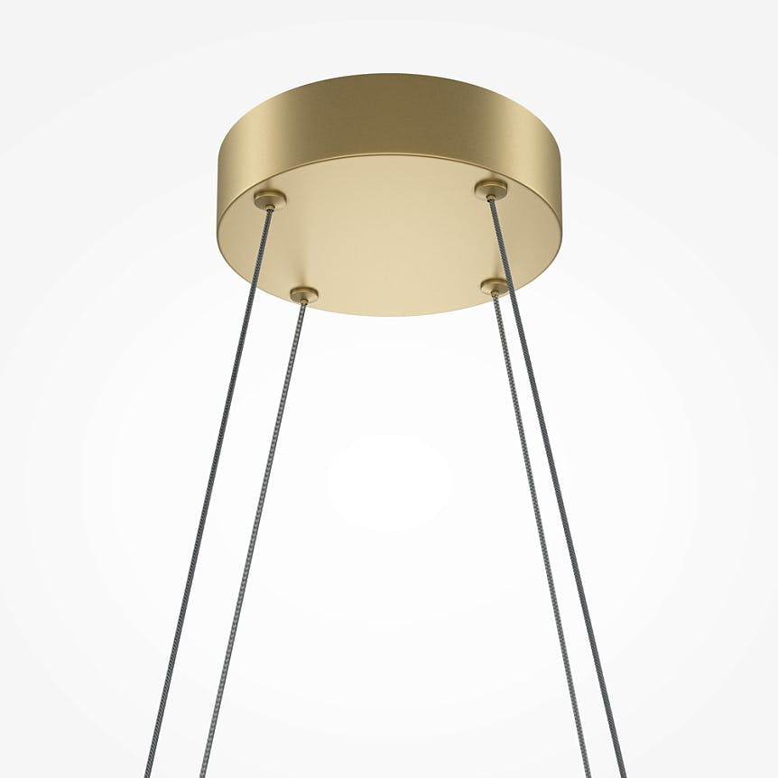Lustre moderne à LED en métal SALEM
