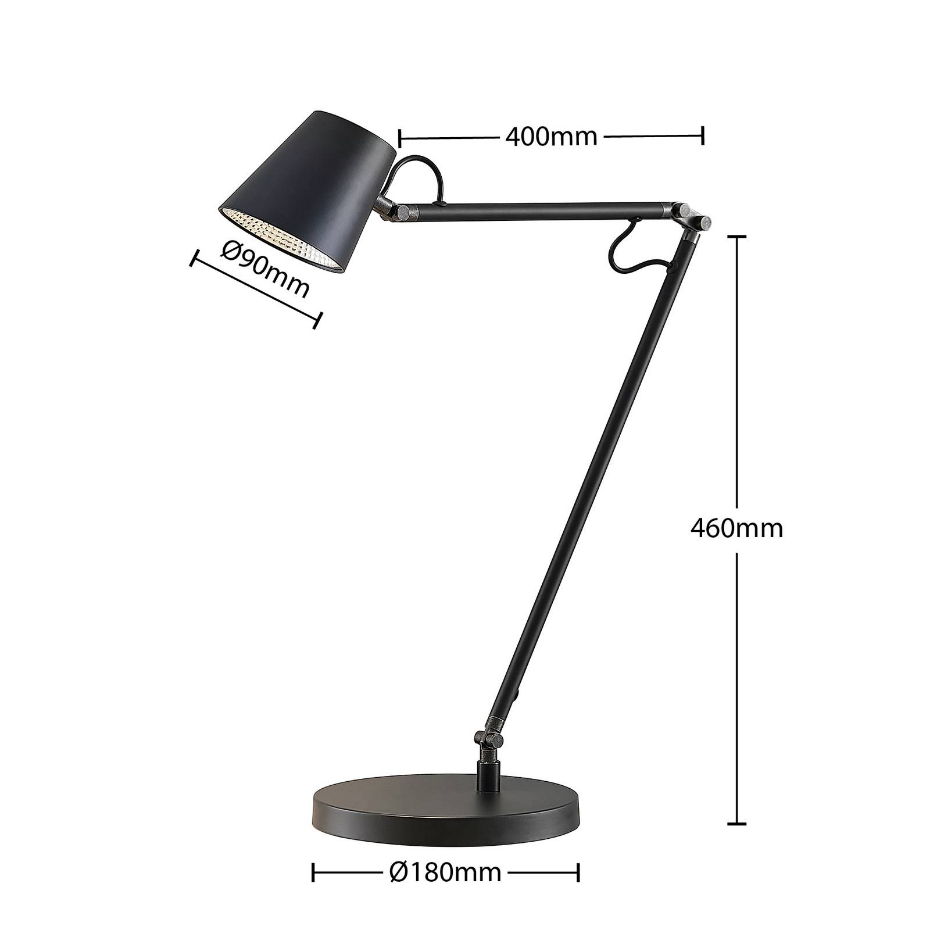 Lampe à poser en métal moderneLED, Tarris